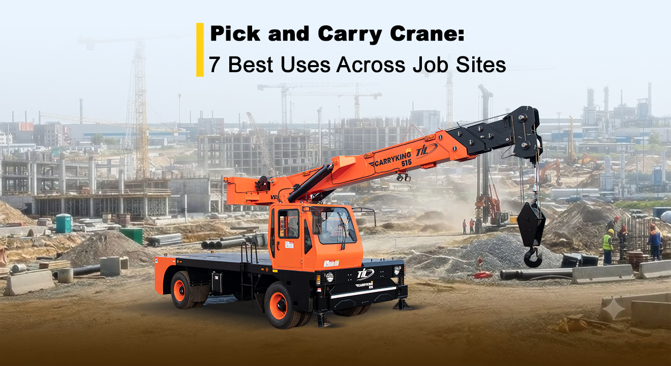 Pick and Carry Crane: 7 Best Uses Across Job Sites