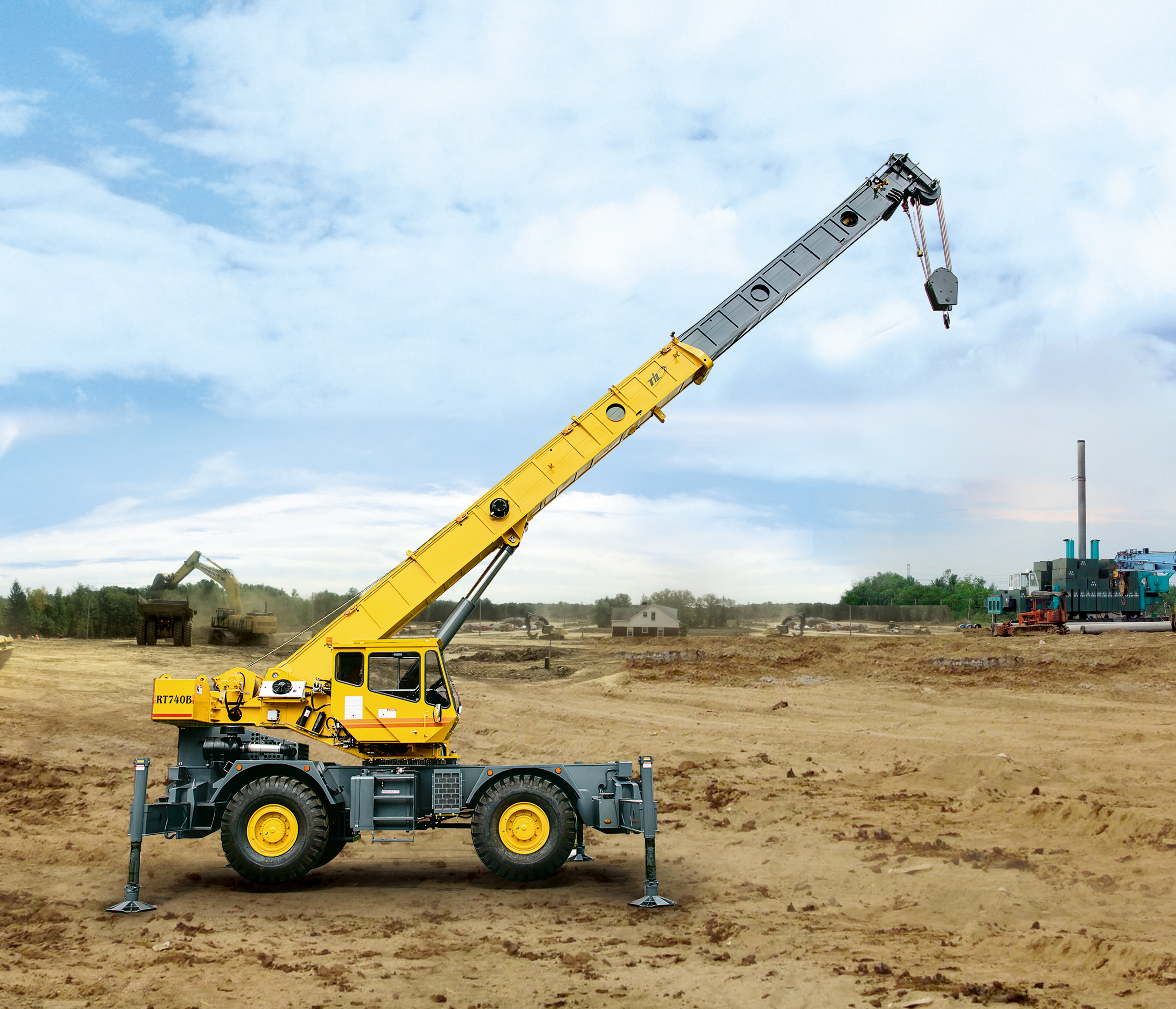 RT 740B (Rough Terrain Cranes)