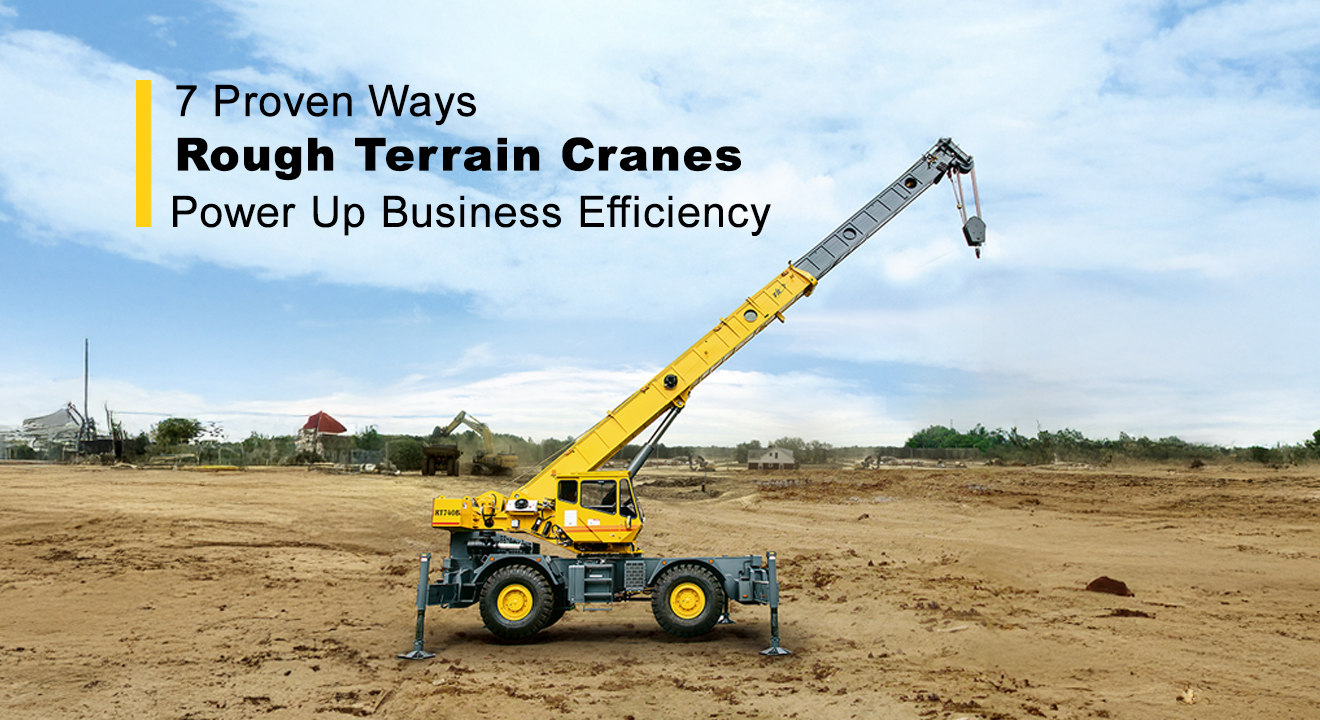 7 Proven Ways Rough Terrain Cranes Power Up Business Efficiency