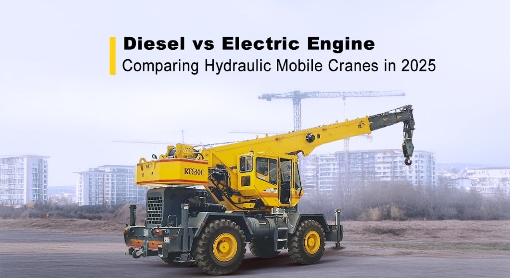 Diesel vs Electric Engines – Comparing Hydraulic Mobile Cranes in 2025