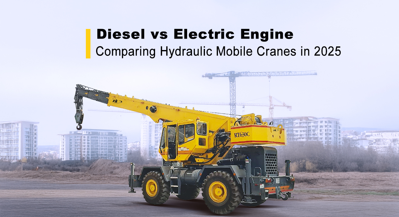 Diesel vs Electric Engines – Comparing Hydraulic Mobile Cranes in 2025